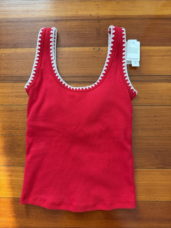 Abercrombie & Fitch Tops - Abercrombie & Fitch Red Tank Top